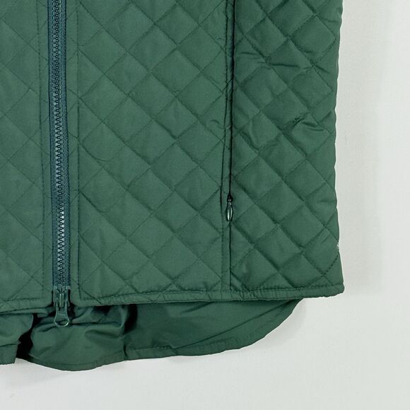Outback Trading Company Grand Prix Green Quilted Vest Jacket Women's‎ Size Small - Picture 3 of 9
